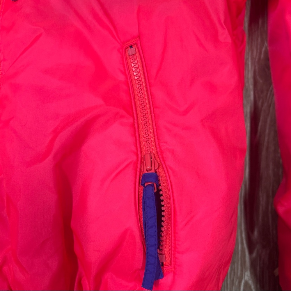 Vintage Columbia Reversible Neon Pink & Purple Mens Medium Retro Ski/BoardJacket - Picture 4 of 16